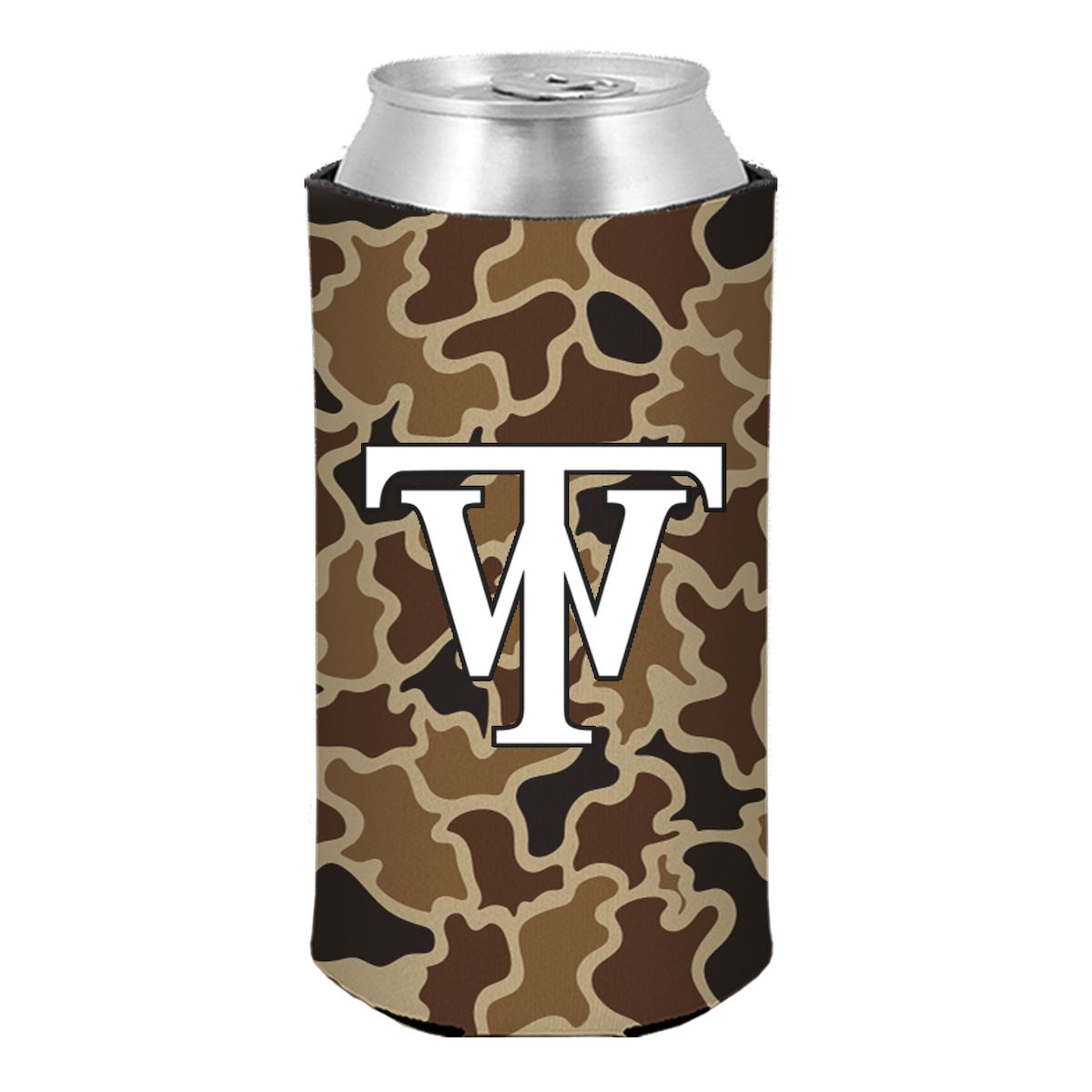 Duck Camo Koozie - Slim Can