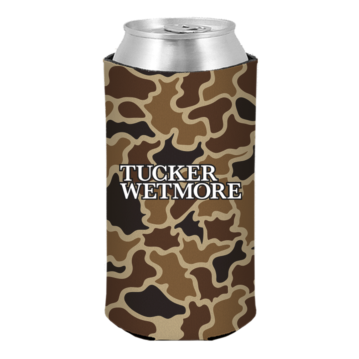Duck Camo Koozie - Slim Can