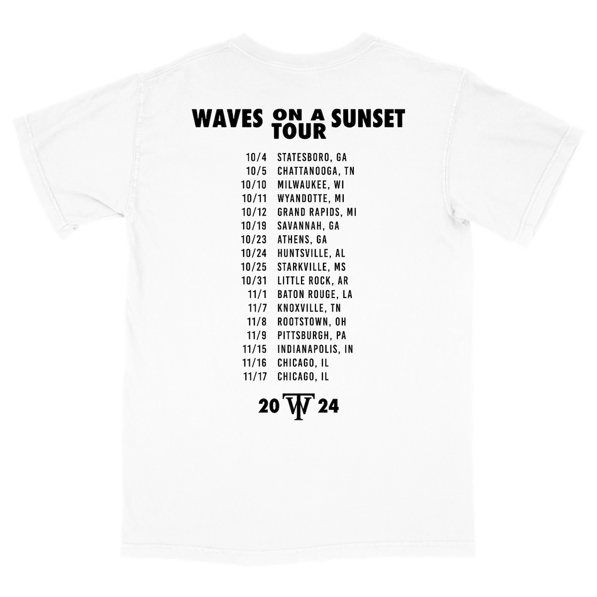 Waves On A Sunset Tour Tee
