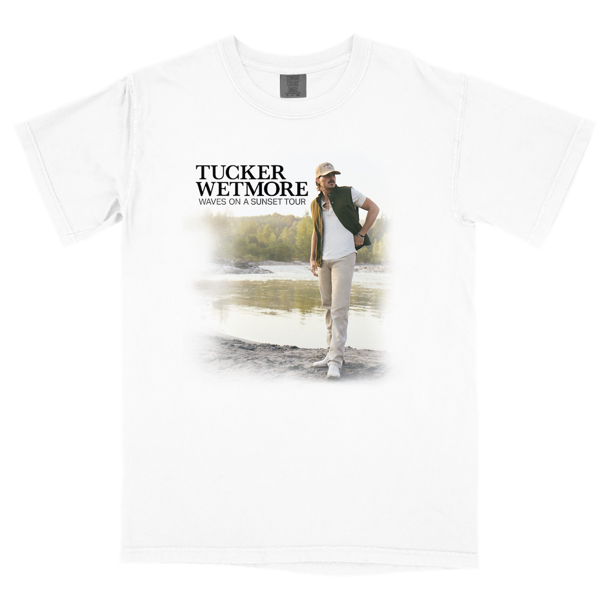 Waves On A Sunset Tour Tee
